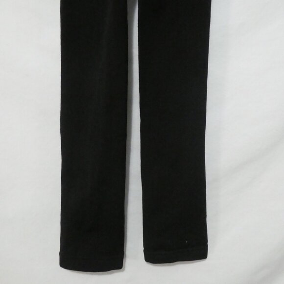 Source Unknown | 9 inch waist measured | Stretchy Girls Black Leggings - Picture 14 of 16